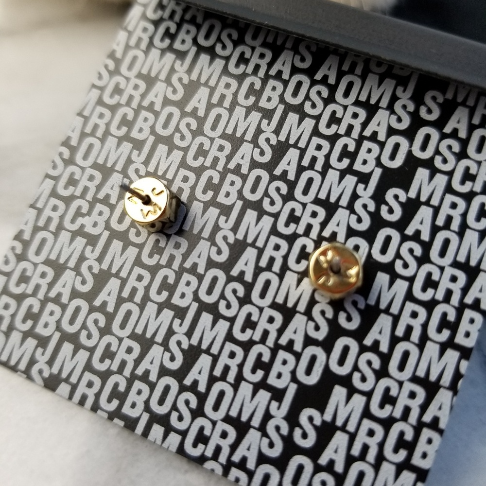 Marc Jacobs Green/Gold Earrings - Picture 5 of 5